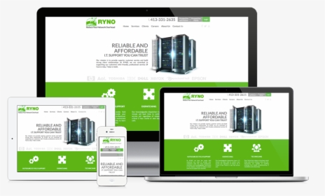 Portfolio / Service Technician Website For Ryno Network - Online Advertising, HD Png Download, Transparent PNG
