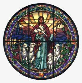 Good Shepherd Window - Stained Glass, HD Png Download, Transparent PNG