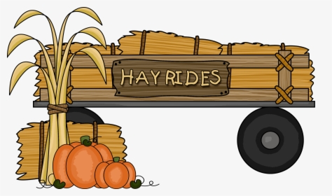Pumpkin Wagon Clipart Clip Free Download 28 Collection - Hay Rides Clipart, HD Png Download, Transparent PNG