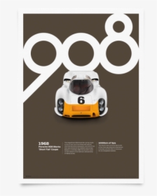 Porsche 908 1 - Porsche 908 Poster, HD Png Download, Transparent PNG