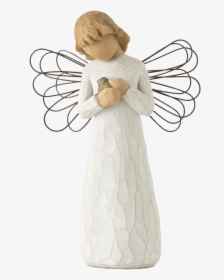 Angel Caring Willow Tree Angel Of Healing, HD Png Download, Transparent PNG