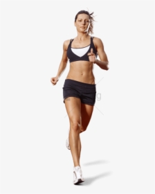 Free Png Download Running Woman Front Png Images Background - Woman Running No Background, Transparent Png, Transparent PNG