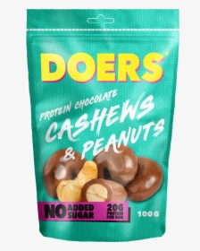 Doers Cashew Mockup1 - Chocolate, HD Png Download, Transparent PNG