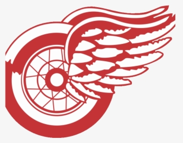 Red Wings White Logo, HD Png Download, Transparent PNG