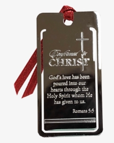Confirmed In Christ Bookmark Verse Romans - Calligraphy, HD Png Download, Transparent PNG