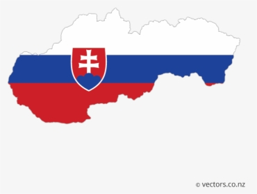 Slovakia Flag And Map, HD Png Download, Transparent PNG