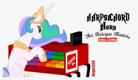Roger334, Baroque, Crossover, Guitar Hero, Harpsichord, - Cartoon, HD Png Download, Transparent PNG
