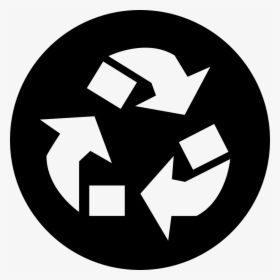 Recycle Arrows Triangle Symbol In A Circle - Smart Waste Management Icon, HD Png Download, Transparent PNG