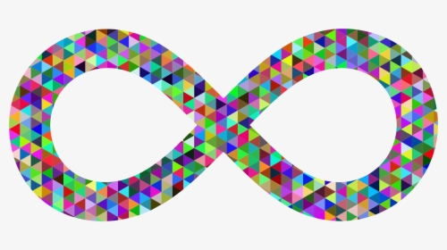 Infinity Symbol Png - Infinity Sign Rainbow, Transparent Png, Transparent PNG