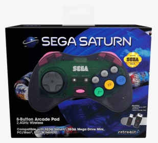 Retro-bit Sega Saturn 8 Button - Controller Saturn Sega, HD Png Download, Transparent PNG