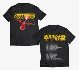 What On Earth Tour Tee - Earthgang What On Earth Tour, HD Png Download, Transparent PNG