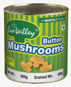 Canned Button Mushroom Tin, HD Png Download, Transparent PNG