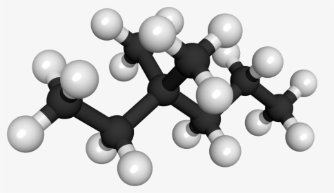 3,3-dimethylhexane 3d Ball, HD Png Download, Transparent PNG