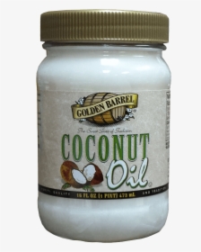 Golden Barrel Coconut Oil In 16 Fl - Drink, HD Png Download, Transparent PNG