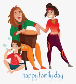 Transparent Family Day Cartoon Fun Conversation For - Metalhead Couple Drawing, HD Png Download, Transparent PNG