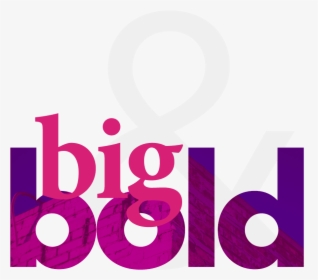 Big And Bold Design Concept - Graphic Design, HD Png Download, Transparent PNG
