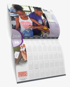 Calendar Mock Up - Flyer, HD Png Download, Transparent PNG