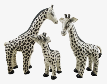 Ceramic Giraffe Set - Giraffe, HD Png Download, Transparent PNG
