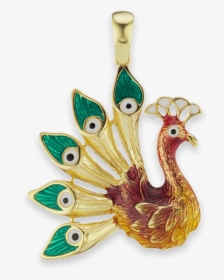 Peacock Charm - Peafowl, HD Png Download, Transparent PNG