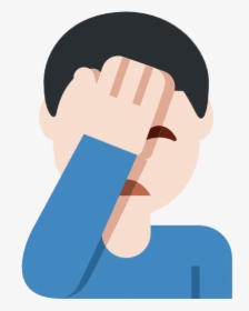 Facepalm Boy Png Clipart - Mentalidade Evolutiva, Transparent Png, Transparent PNG