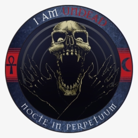 Landau Undead Badge - Skull, HD Png Download, Transparent PNG