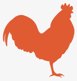 Orange Rooster - Illustration, HD Png Download, Transparent PNG
