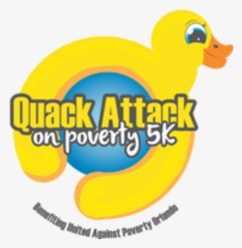 Quack Attack On Poverty 5k, HD Png Download, Transparent PNG