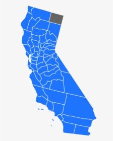 2016 Election California Counties, HD Png Download, Transparent PNG