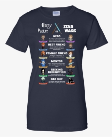 Harry Potter Vs Star Wars Unisex T Shirt, Tank, Hoodie, - Best Harry Potter Shirts, HD Png Download, Transparent PNG