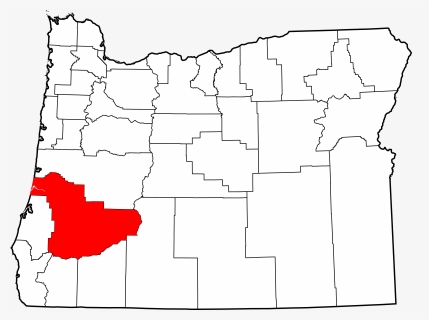 Oregon State Outline Png - Douglas County Oregon, Transparent Png, Transparent PNG