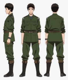 Koshikawa Shouhei Left Front Back - Argevollen, HD Png Download, Transparent PNG