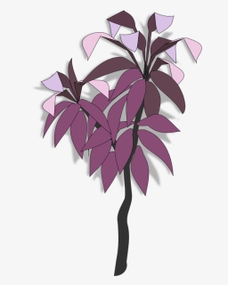 Plant,flower,leaf - Clip Art, HD Png Download, Transparent PNG