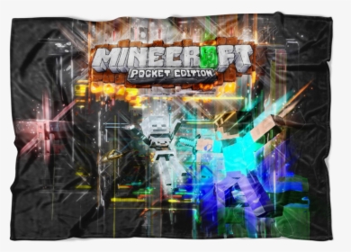 Minecraft Fleece Blanket Abstract Colorful Blanket - Graphic Design, HD Png Download, Transparent PNG