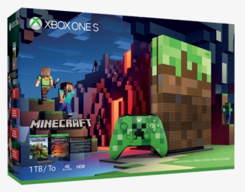 Xbox One 1tb Minecraft, HD Png Download, Transparent PNG