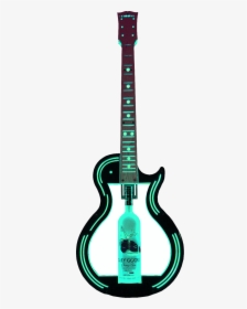 Guitar Bottle Presenter - Electric Guitar, HD Png Download, Transparent PNG