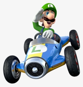 Luigi Kart Png - Mach 8 Mario Kart 8, Transparent Png, Transparent PNG