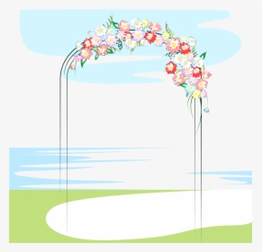 Grounds Marriage Cartoon Illustration Wedding Free - Graphic Design, HD Png Download, Transparent PNG