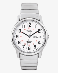 Easy Reader Day Date 35mm Expansion Band Watch - Timex Mens Analogue Quartz Watch Easy Reader Men, HD Png Download, Transparent PNG