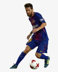 Lionel Messi Football Render - Lionel Messi 2018 Png, Transparent Png, Transparent PNG