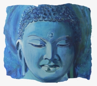 Buddha Blue Art - Gautama Buddha, HD Png Download, Transparent PNG
