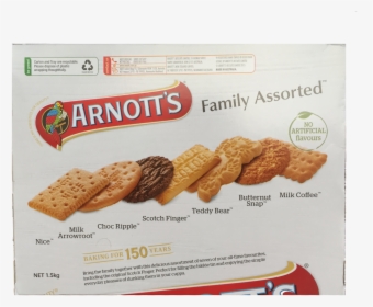 Arnotts Family Assorted Biscuits, HD Png Download, Transparent PNG