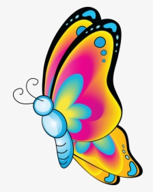 Uncategorized Epworth United Methodist Church Of Bethlehem, - Colorful Butterfly In Clipart, HD Png Download, Transparent PNG