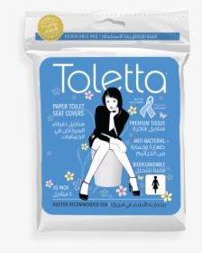 Toletta Toilet Seat Covers, HD Png Download, Transparent PNG