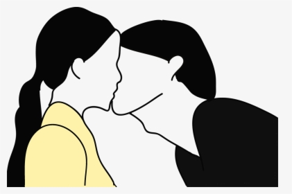 Couple Kiss Romantic Free Photo - Romanticism Png, Transparent Png, Transparent PNG