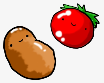 Potato Google Images Tomato Vegetable Clip Art - Potato And Tomato Clipart, HD Png Download, Transparent PNG