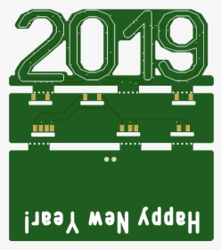 Happy New Year 2019 Pcb, HD Png Download, Transparent PNG