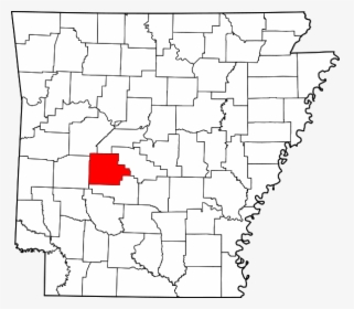Arkansas Blank County Map, HD Png Download, Transparent PNG