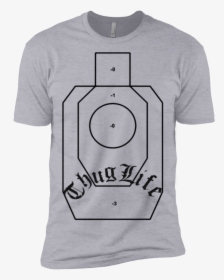 Idpa Thuglife Tee - T-shirt, HD Png Download, Transparent PNG