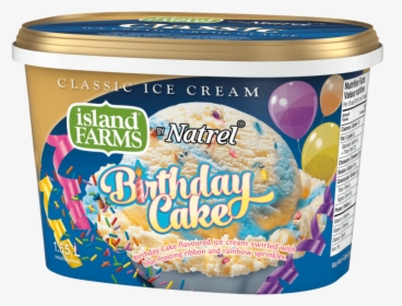 Birthday Cake Taste Ice Cream, HD Png Download, Transparent PNG