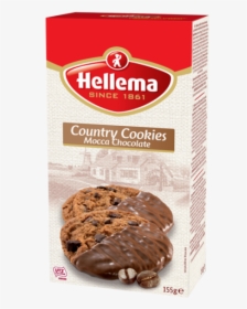 Country Cookies Mocca Chocolate 155g - Hellema Country Cookies Coconut Chocolate, HD Png Download, Transparent PNG